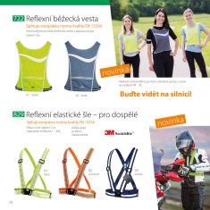 Reflexné traky elastické - oranžové - reflexný pruh 13 cm - spĺňajú normu EN 13356 Reflexné traky elastické - oranžové - reflexný pruh 13 cm - spĺňajú normu EN 13356